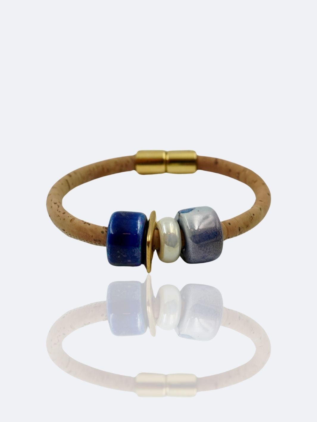 Oceanic Splendour Cork Bracelet