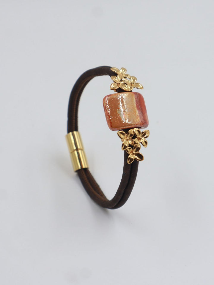 Sun fire Iberis Cork Bracelet