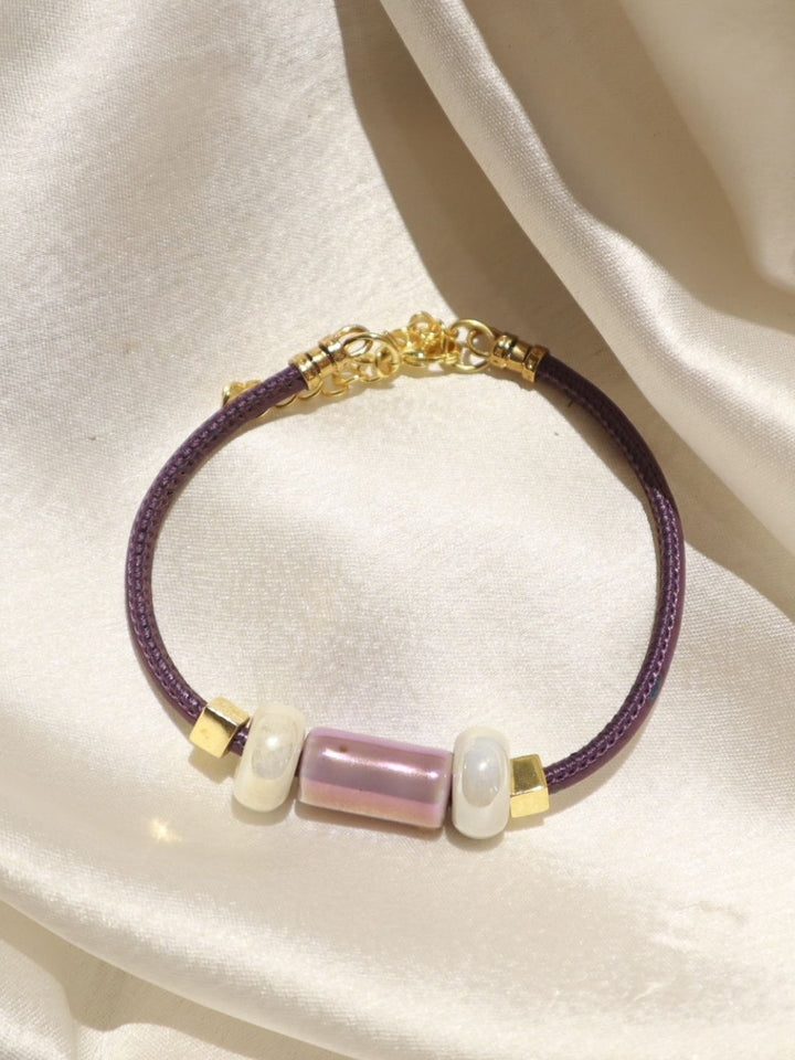 Violet Orchid Serenity Bracelet