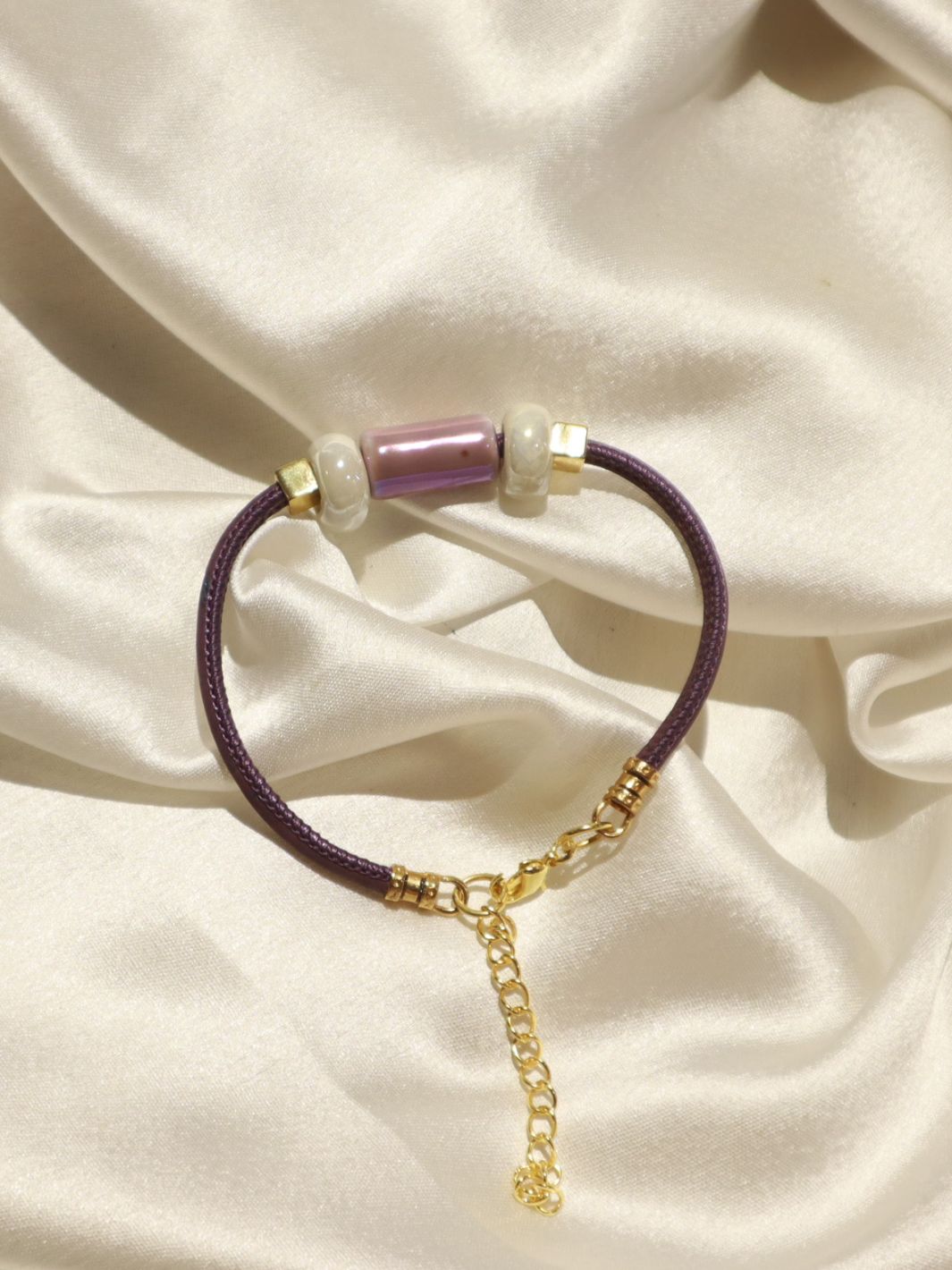 Violet Orchid Serenity Bracelet